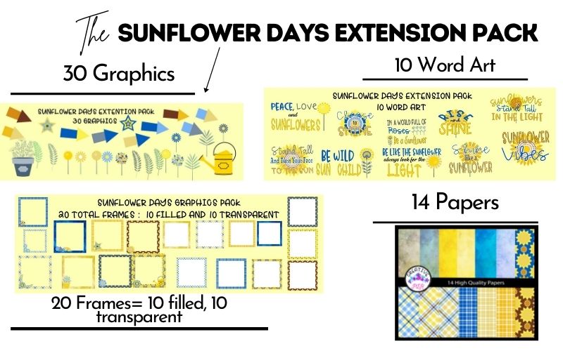sunflower days product page