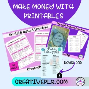 Make Money with Printables - Creative PLR