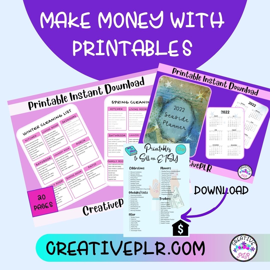 Make Money with Printables - Creative PLR