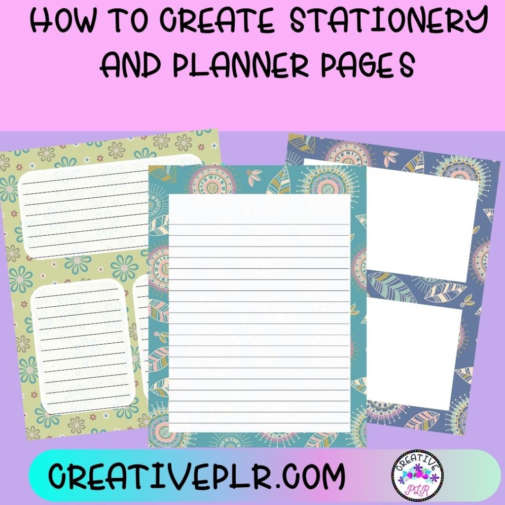 creating stationery