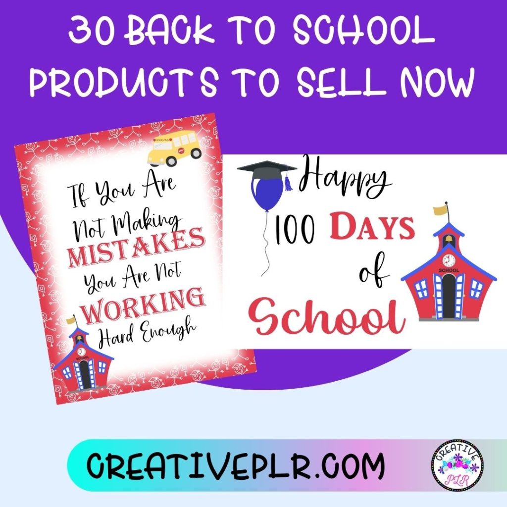 Back to school products