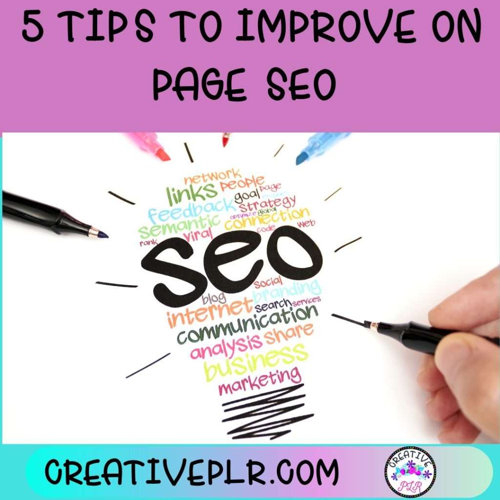 5 Tips to Improve On Page SEO