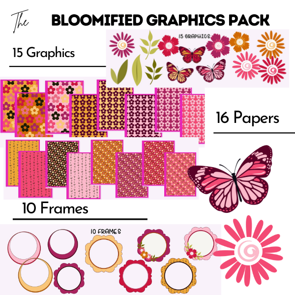 Bloomified Graphic Pack detail