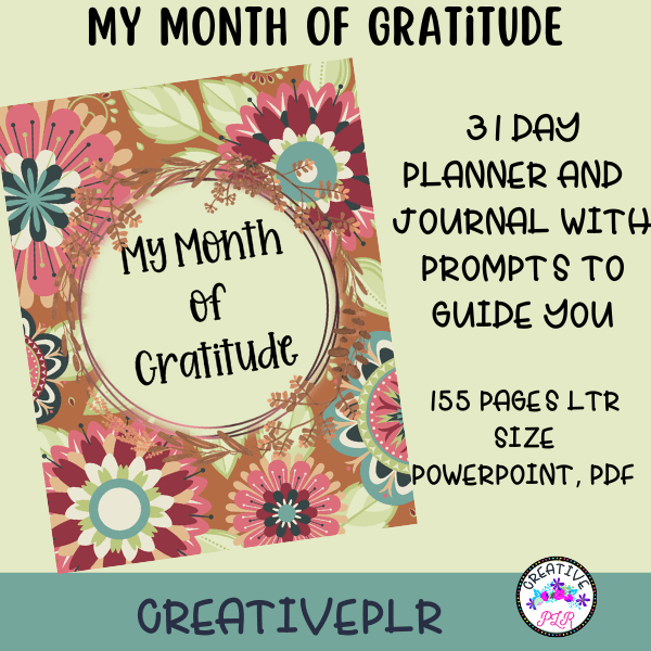 My Month of Gratitude