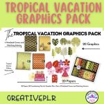 Tropical Vacation Graphics Pack