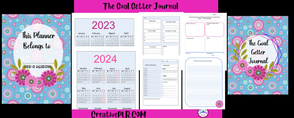 The Goal Getter Journal