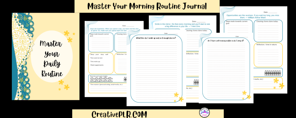 Master Your Daily Routine Journal