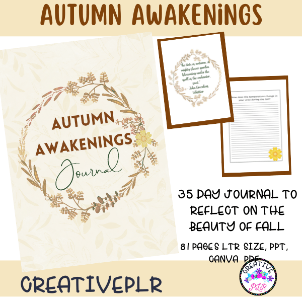 Autumn Awakenings Journal
