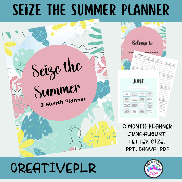 Seize the summer planner