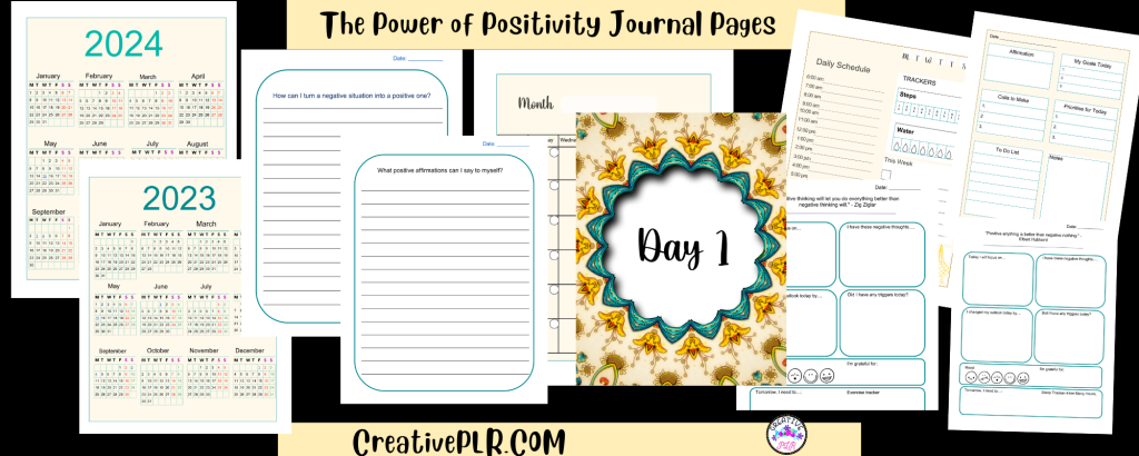The Power of Positivity Journal