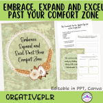 Embrace, Expand and Excel Past Your Comfort Zone