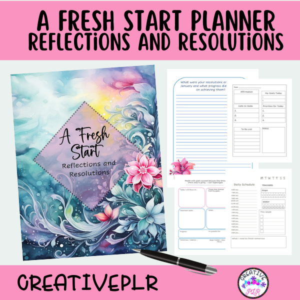 Fresh Start Planner