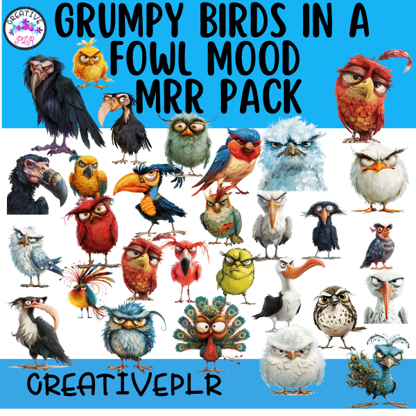 Fowl Moods: Grumpy Bird Collection