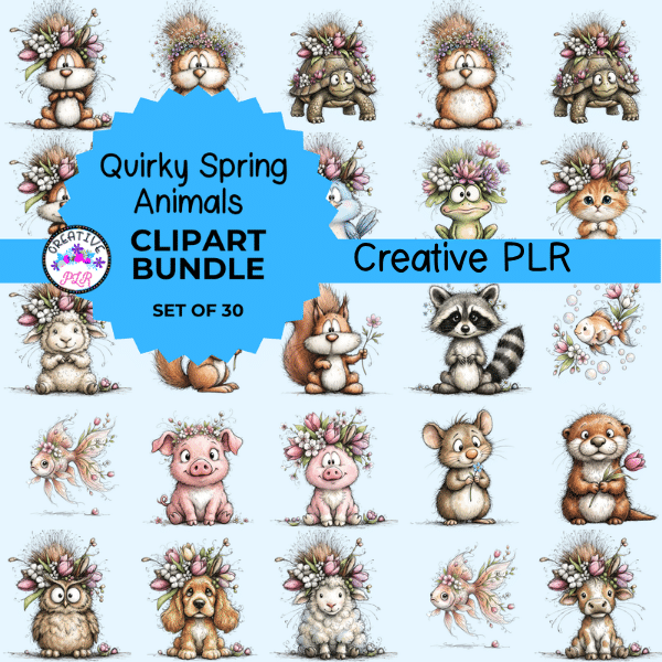 Quirky Spring Animals MRR Pack